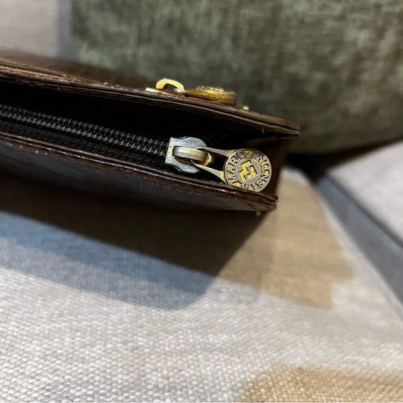 Rare Mario Valentino Vintage Clutch Bag - Picture 9 of 13